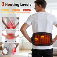 Wrapture heated back belt details