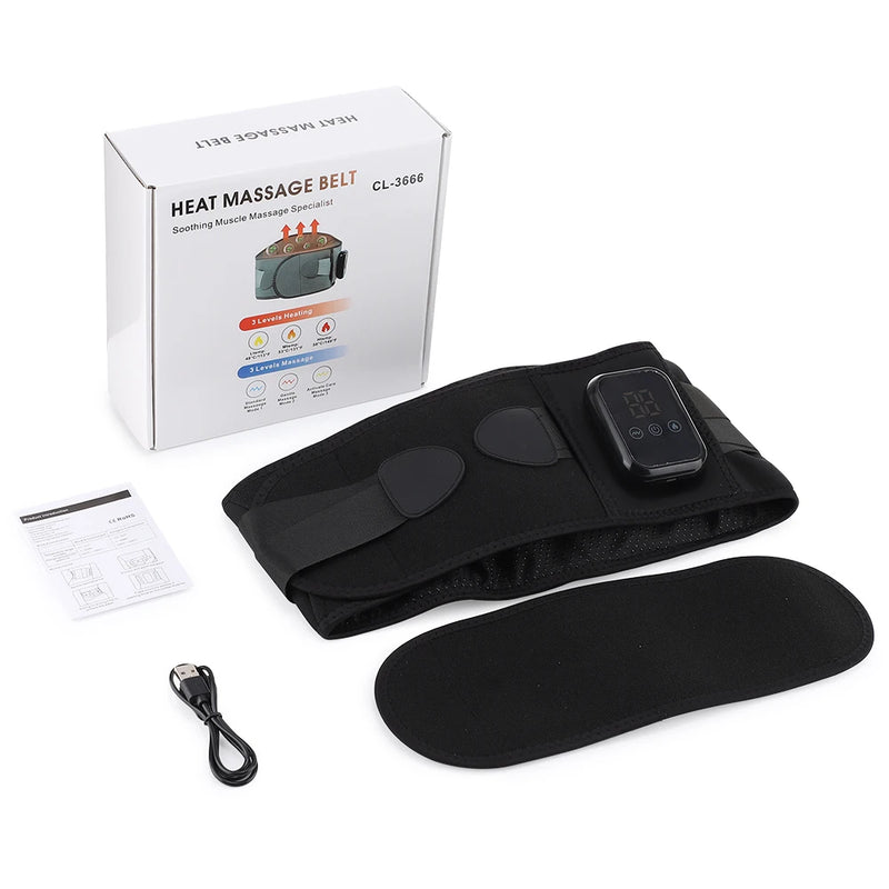 Wrapture cordless heated back belt