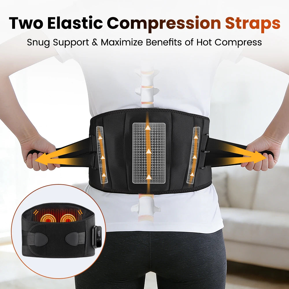 Wrapture heated back belt and what's in the box
